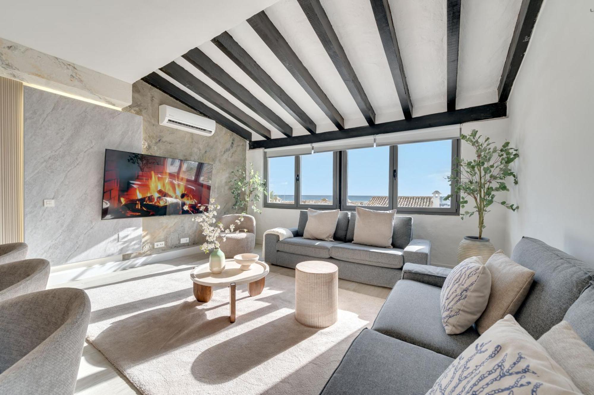 Апартаменты Vacation Marbella I Stylish 5Bdr Penthouse, Sea And Marina View Экстерьер фото