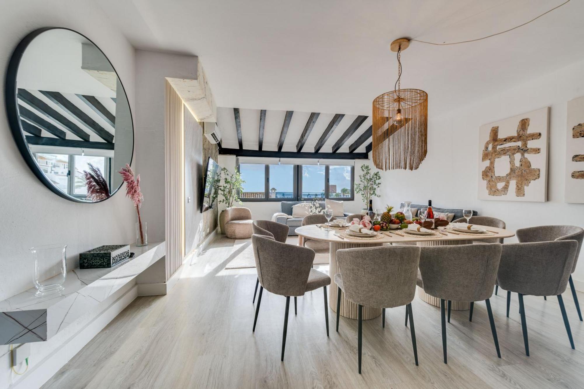 Апартаменты Vacation Marbella I Stylish 5Bdr Penthouse, Sea And Marina View Экстерьер фото