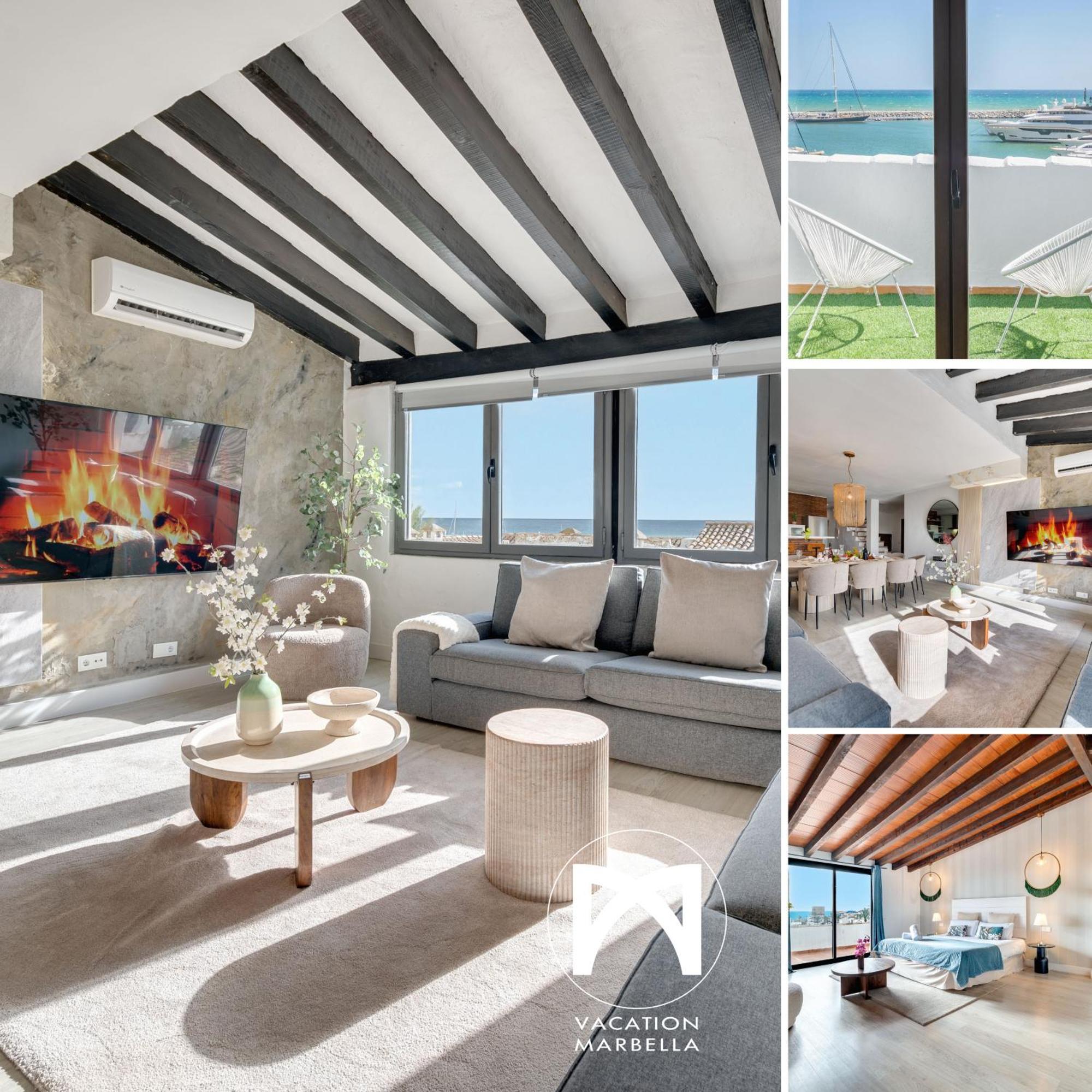 Апартаменты Vacation Marbella I Stylish 5Bdr Penthouse, Sea And Marina View Экстерьер фото